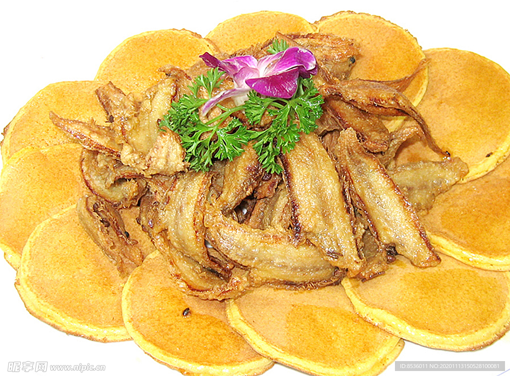 豫菜金饼咸鱼