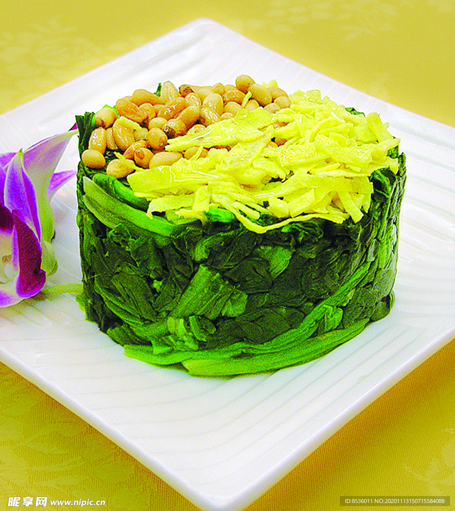 豫菜金粒菠菜松