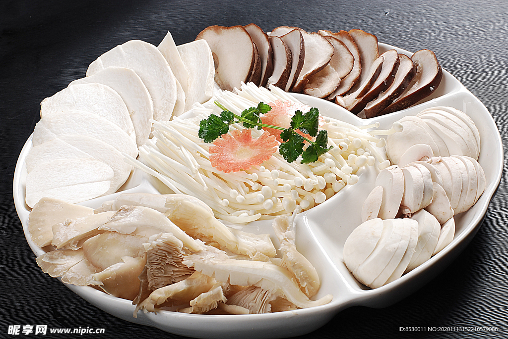 豫菜菌类拼盘