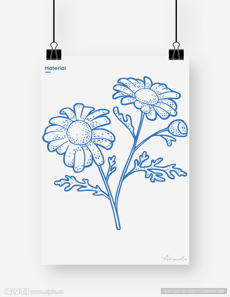 花