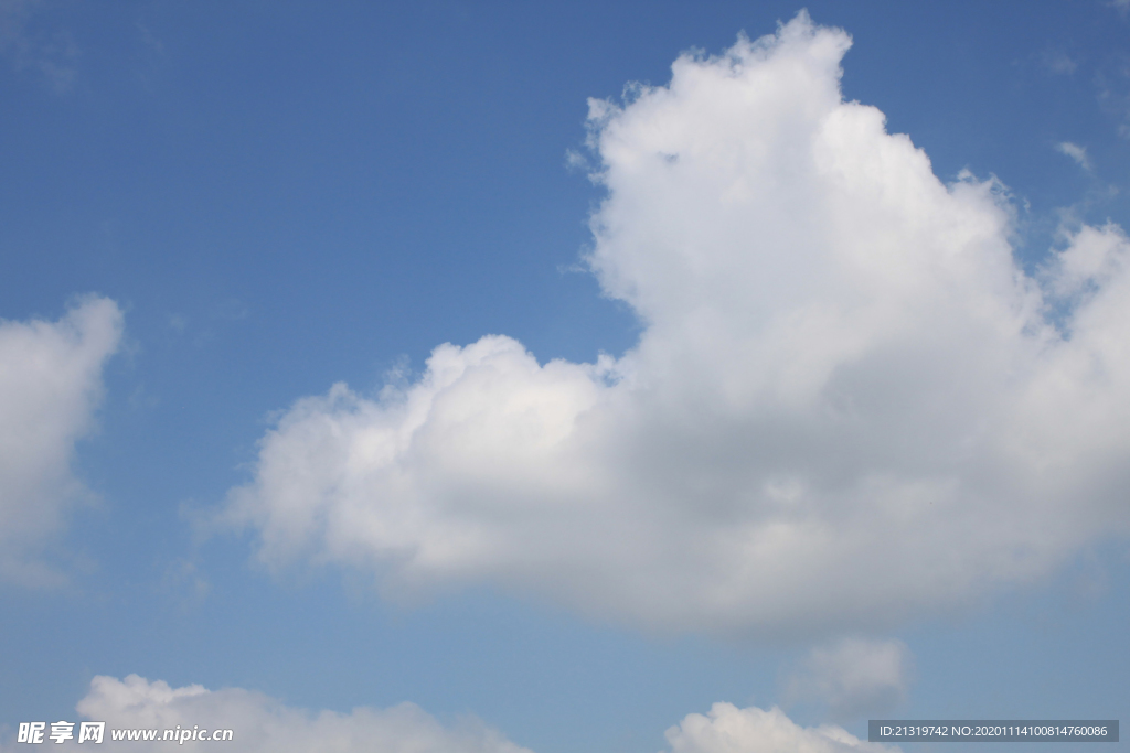 蓝天白云素材