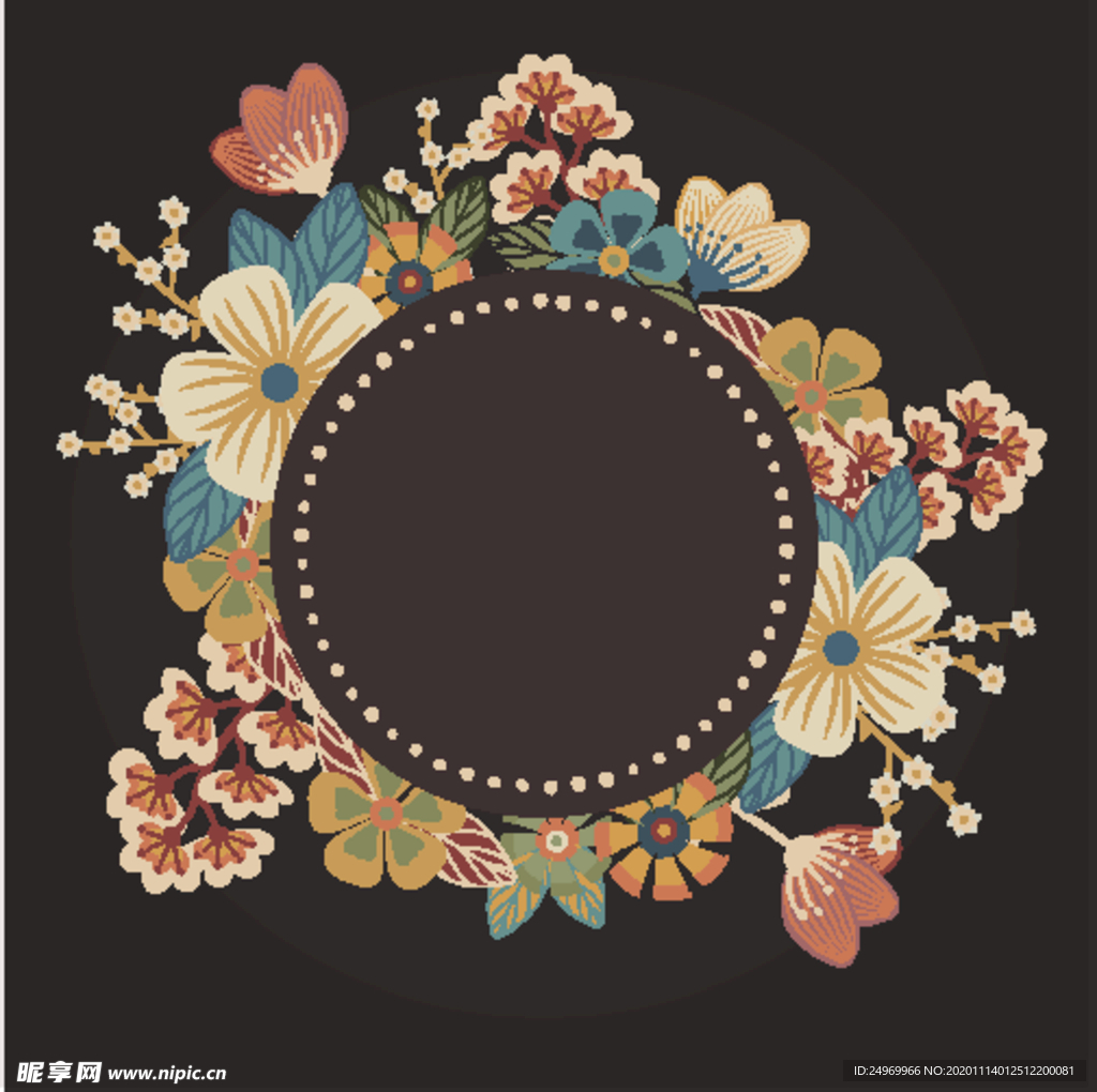 水彩花卉插画