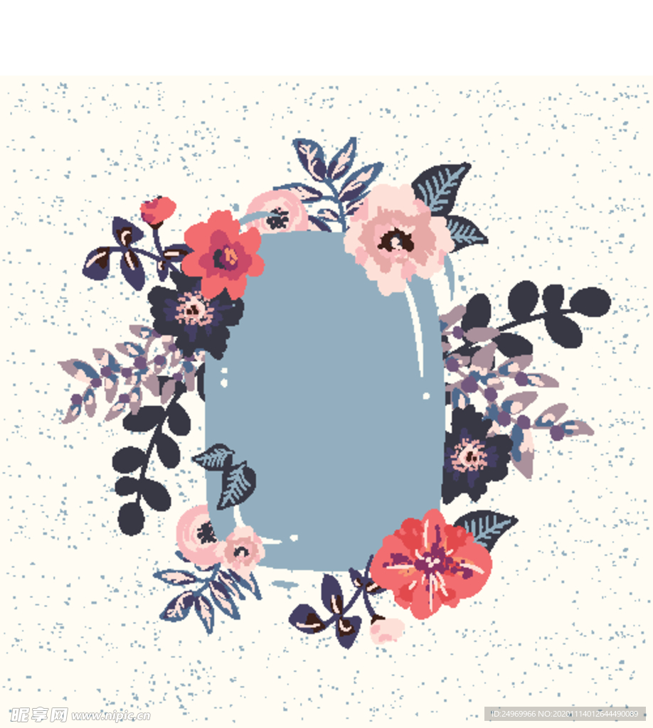 水彩花卉插画