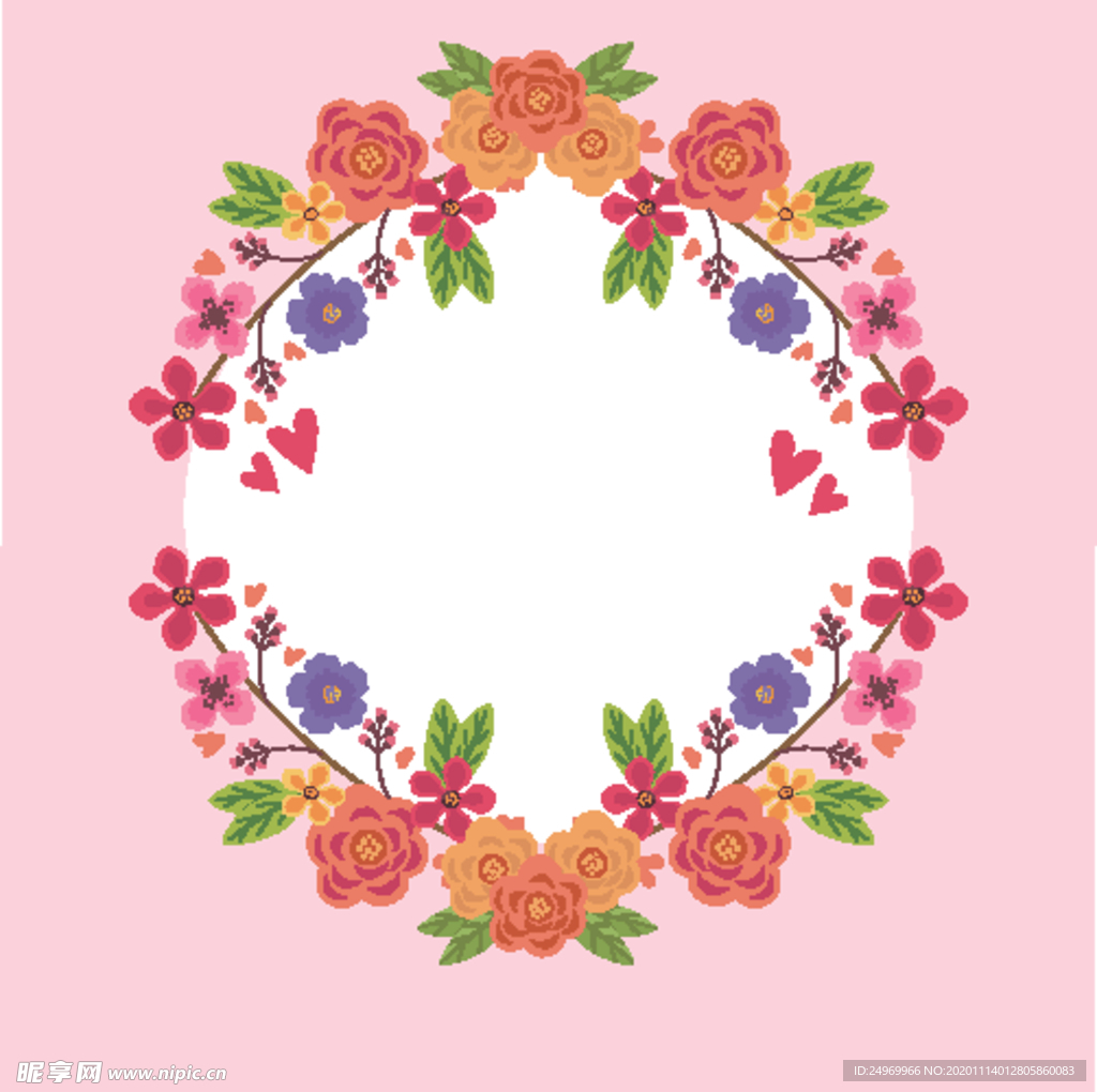 水彩花卉插画