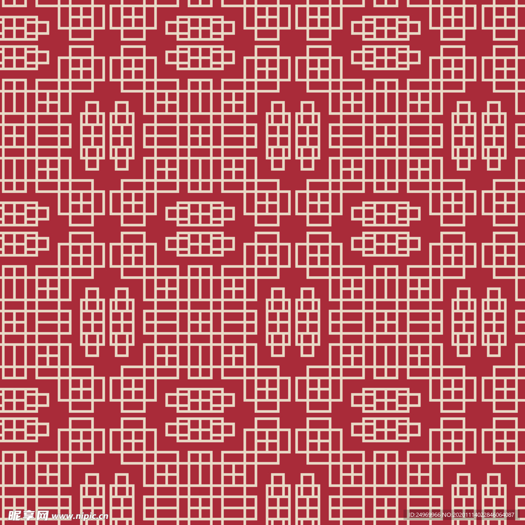 古典无缝花纹