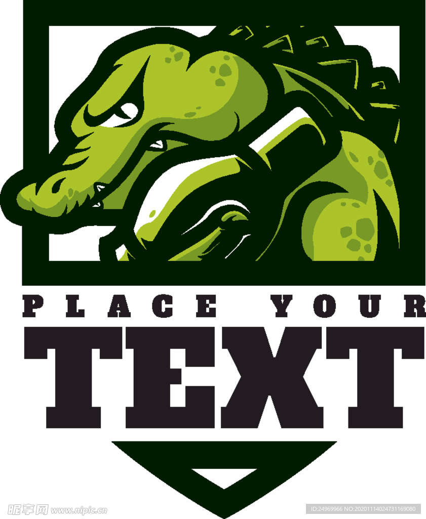 鳄鱼标志