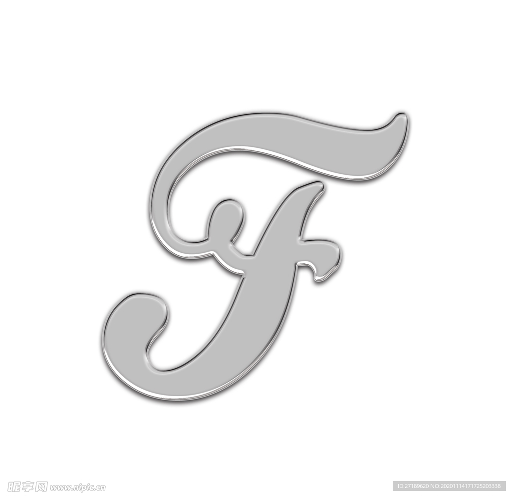 透明水晶字