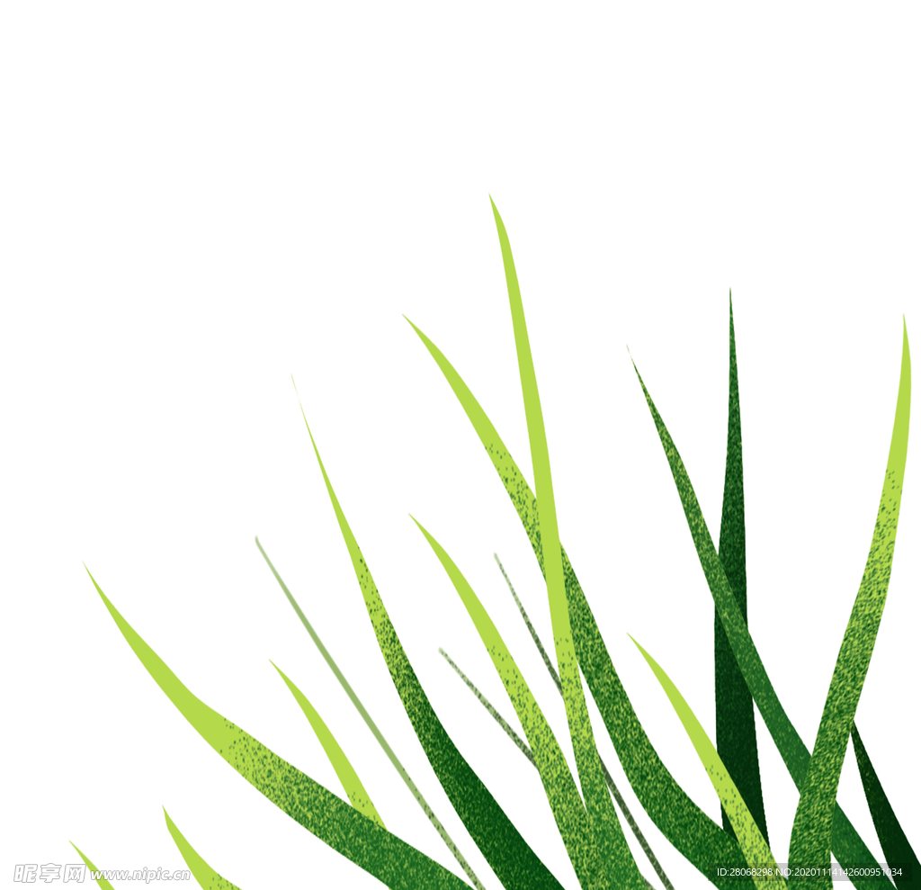 绿色植物草元素