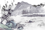 国画山水画