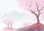 国画山水画