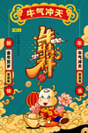 牛年海报