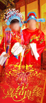 婚礼婚庆结婚X展架易拉宝