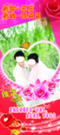 婚礼婚庆结婚X展架易拉宝