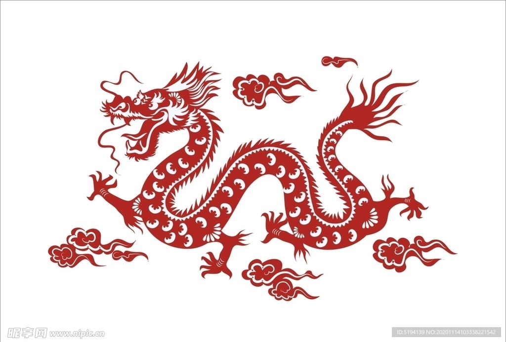 龙矢量图