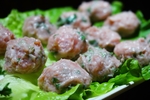香菜丸子