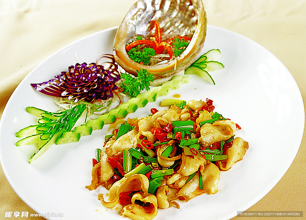 豫菜辣炒大鲜鲍
