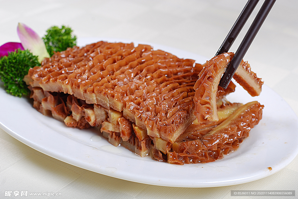 豫菜卤水金钱肚