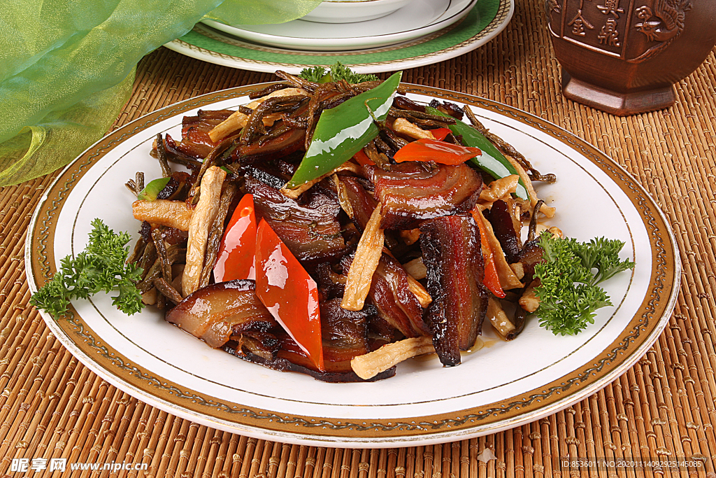 豫菜萝卜干炒腊肉