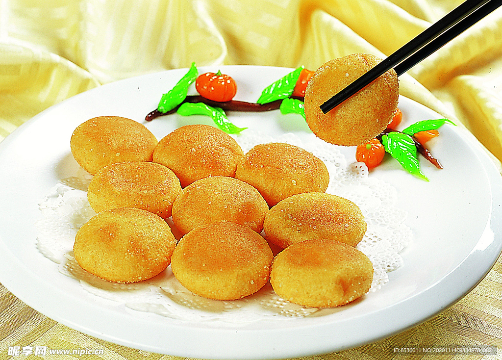豫菜麻香薯仔饼