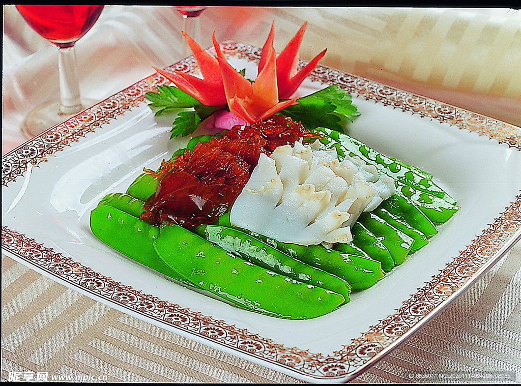 豫菜蜜豆双花