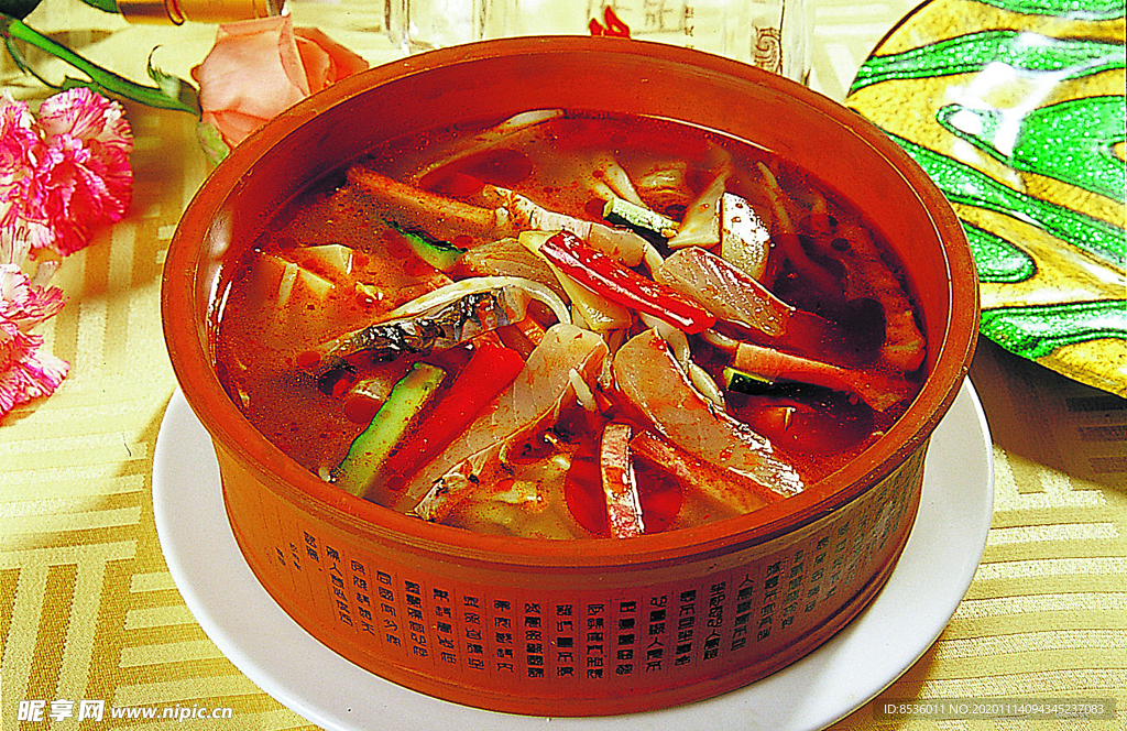 豫菜面疙瘩煮鲜鱼