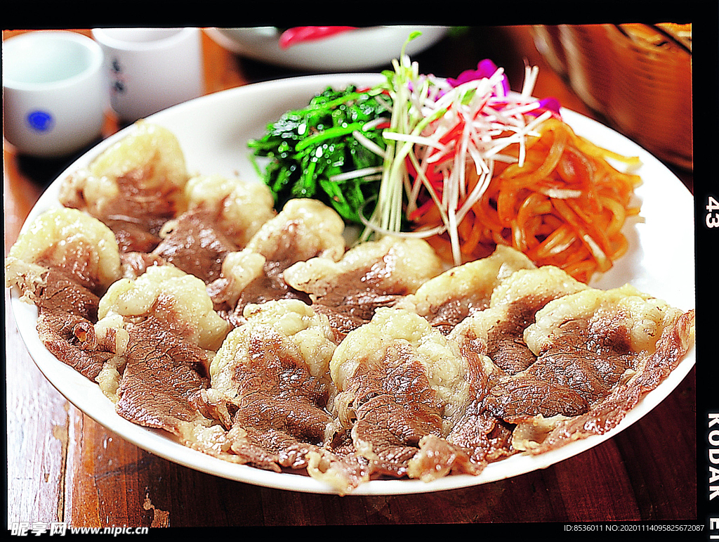 豫菜脑叉肉包什锦蔬菜