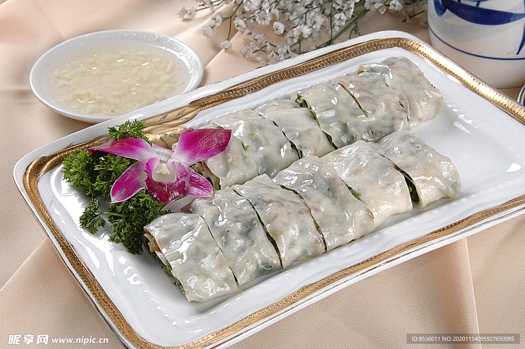 豫菜农家菠菜卷