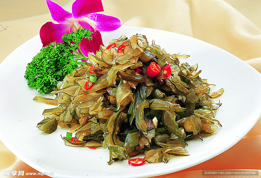 豫菜炝拌海梗片