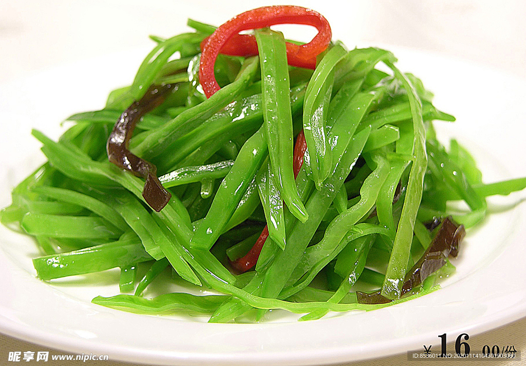 豫菜三丝荷兰豆