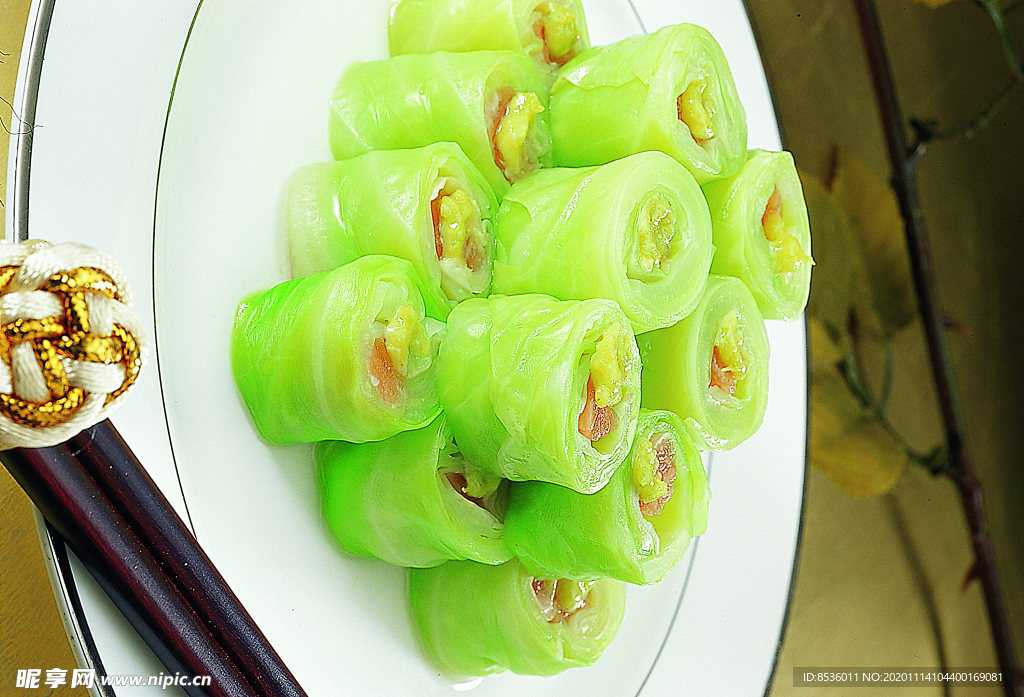 豫菜三文鱼卷