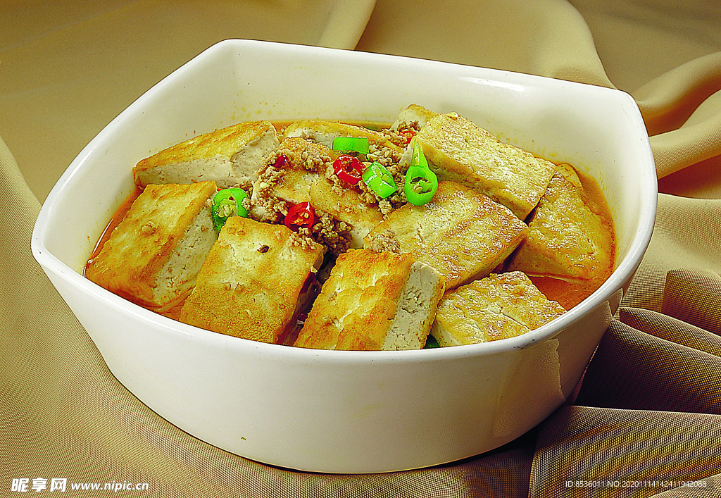 豫菜香煎水豆腐