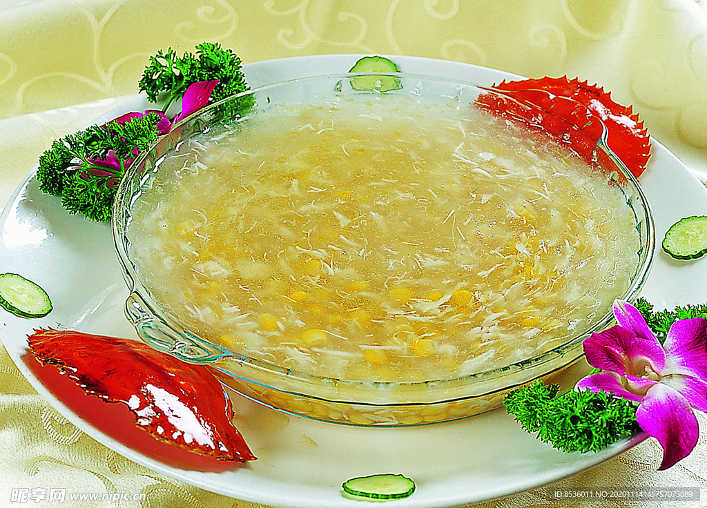 豫菜蟹肉局玉米