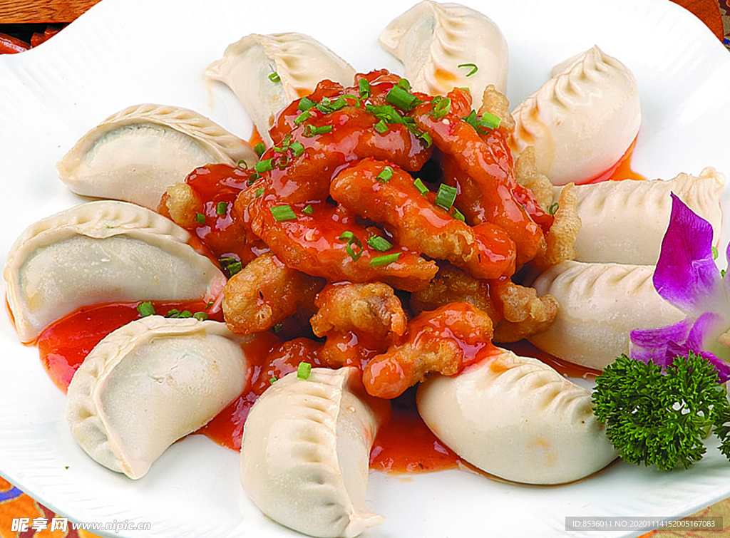 豫菜鱼香蒸饺鸡