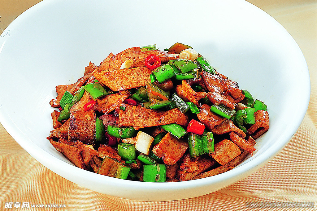 豫菜原味炒煎豆腐