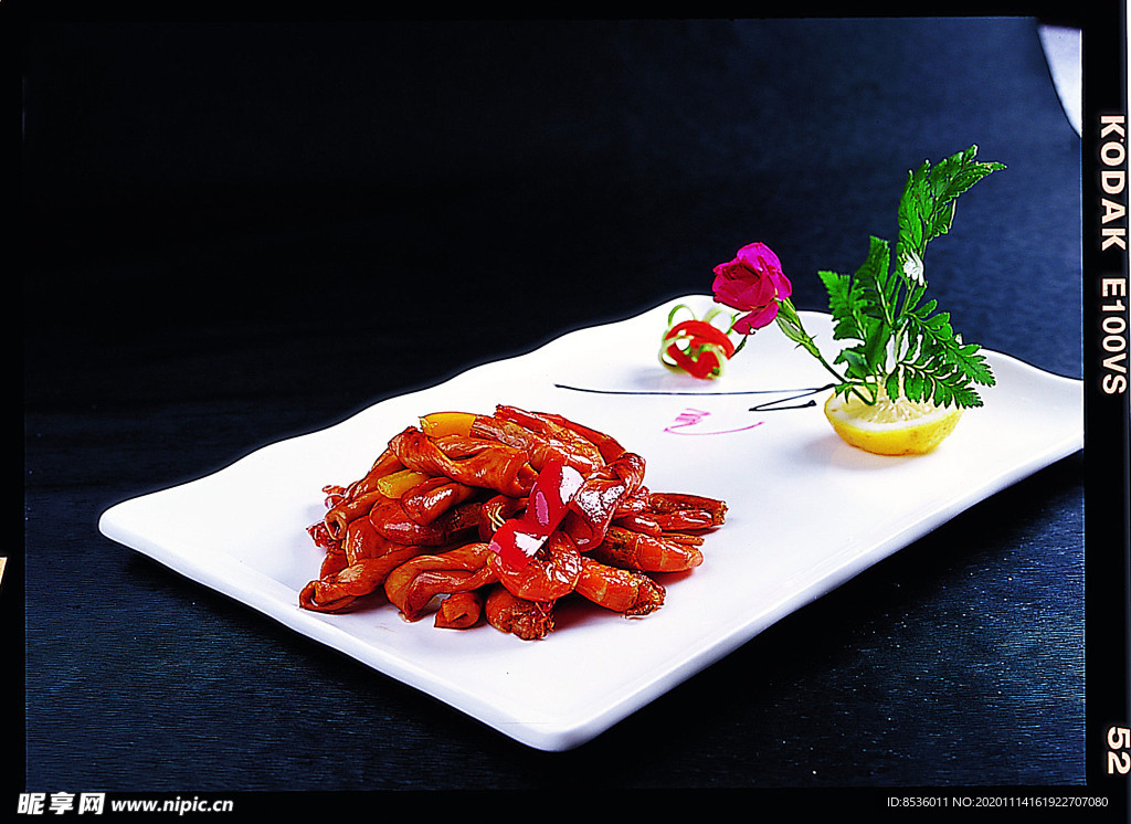 川菜湘菜麻花菇炒鲜虾