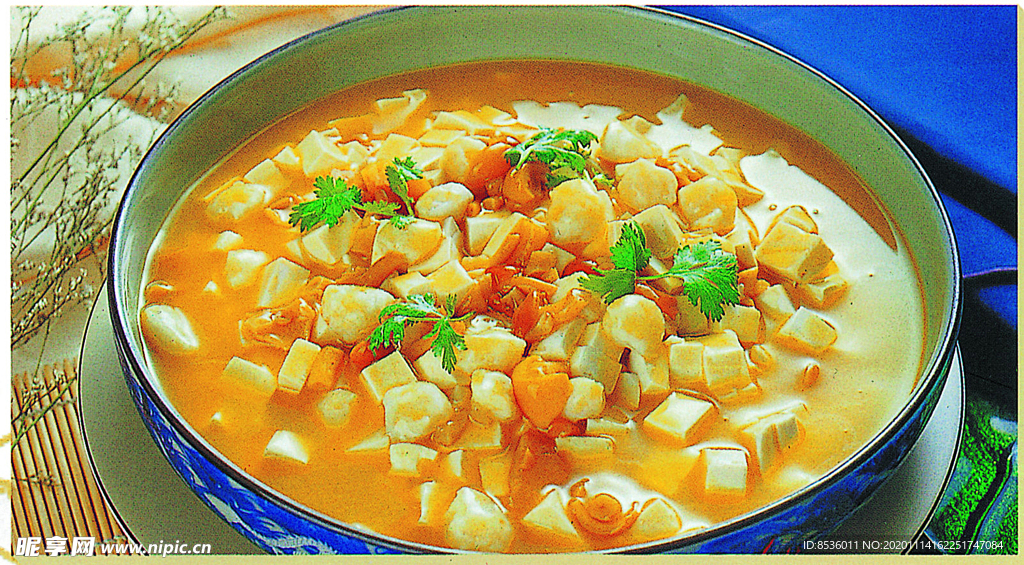 川菜湘菜蟹黄芙蓉豆腐