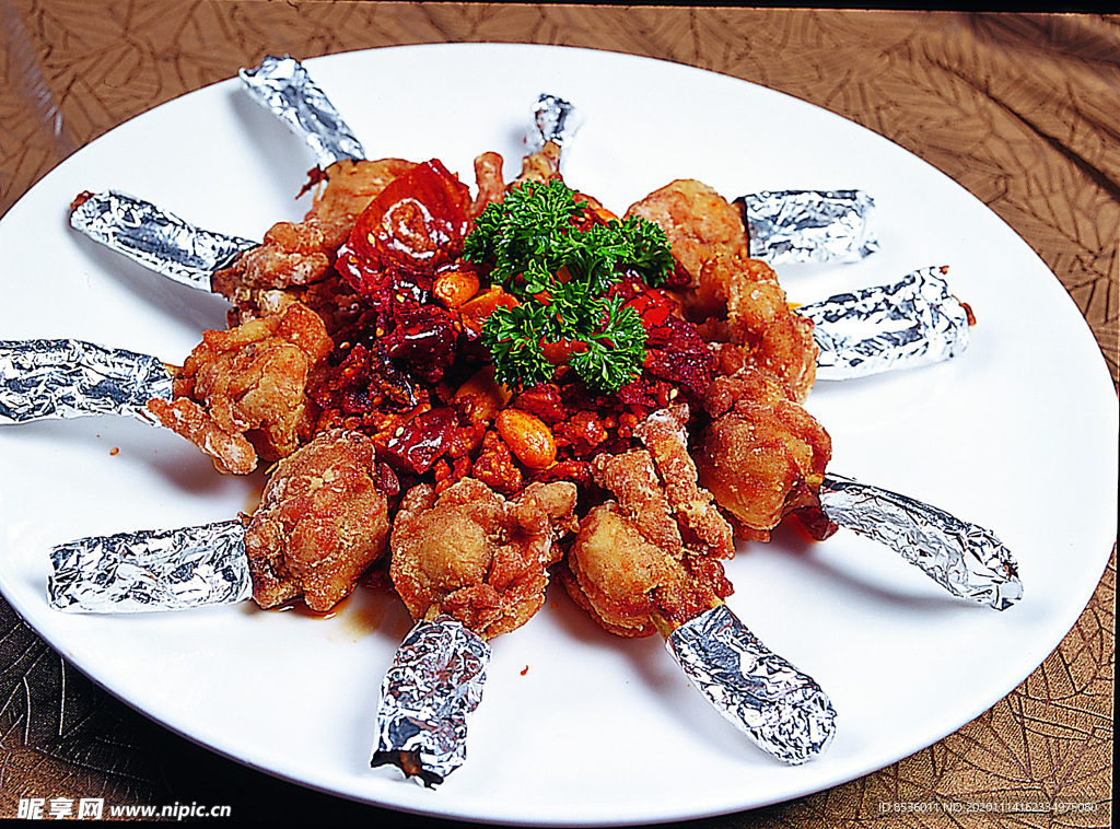 川菜湘菜脆椒脱骨翅