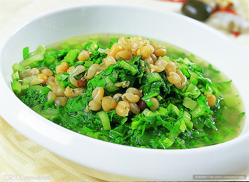 川菜湘菜豆汤青菜钵