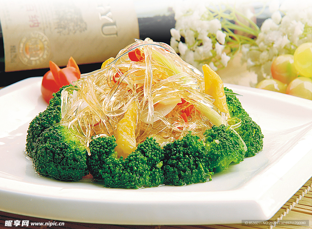 川菜湘菜兰花素翅