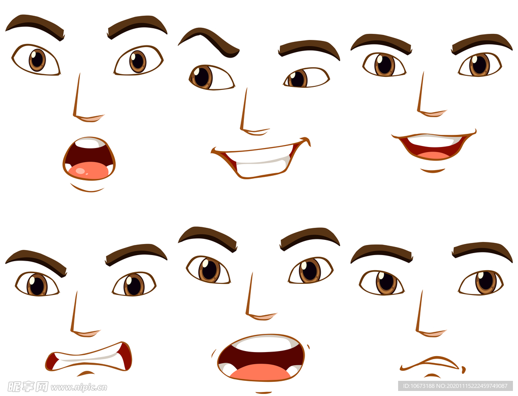 卡通眼睛