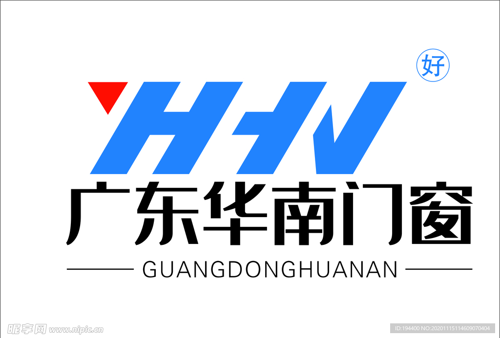 广东华南门窗logo
