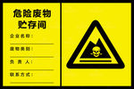 危险物品液体废物警示牌