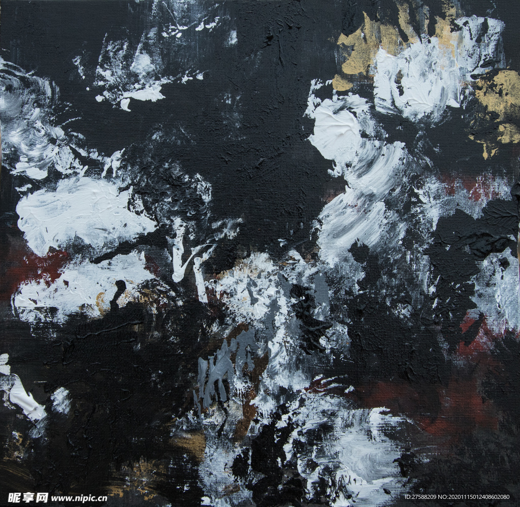 灰色油画背景