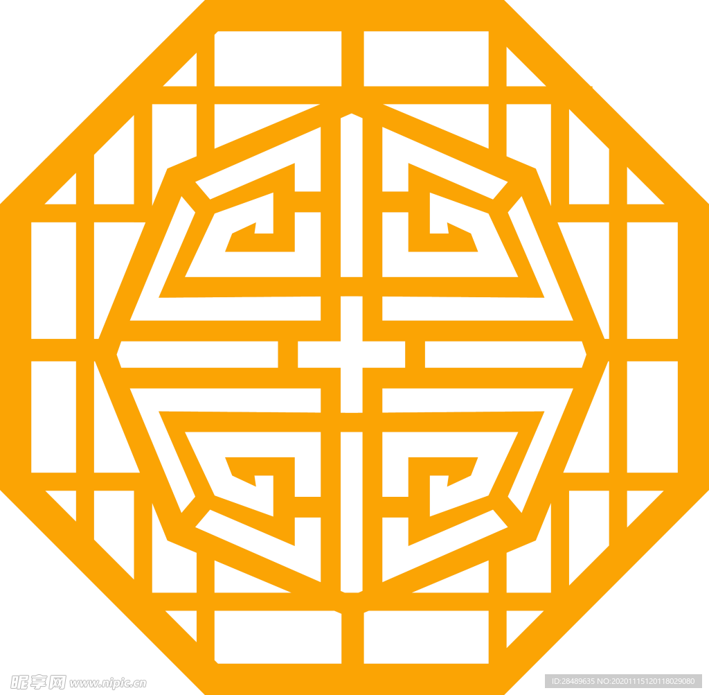 中式雕花边框