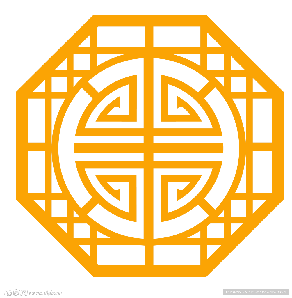 中式雕花边框
