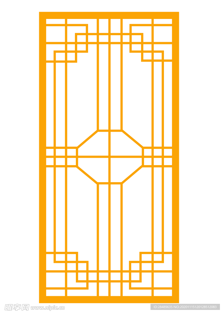中式雕花边框