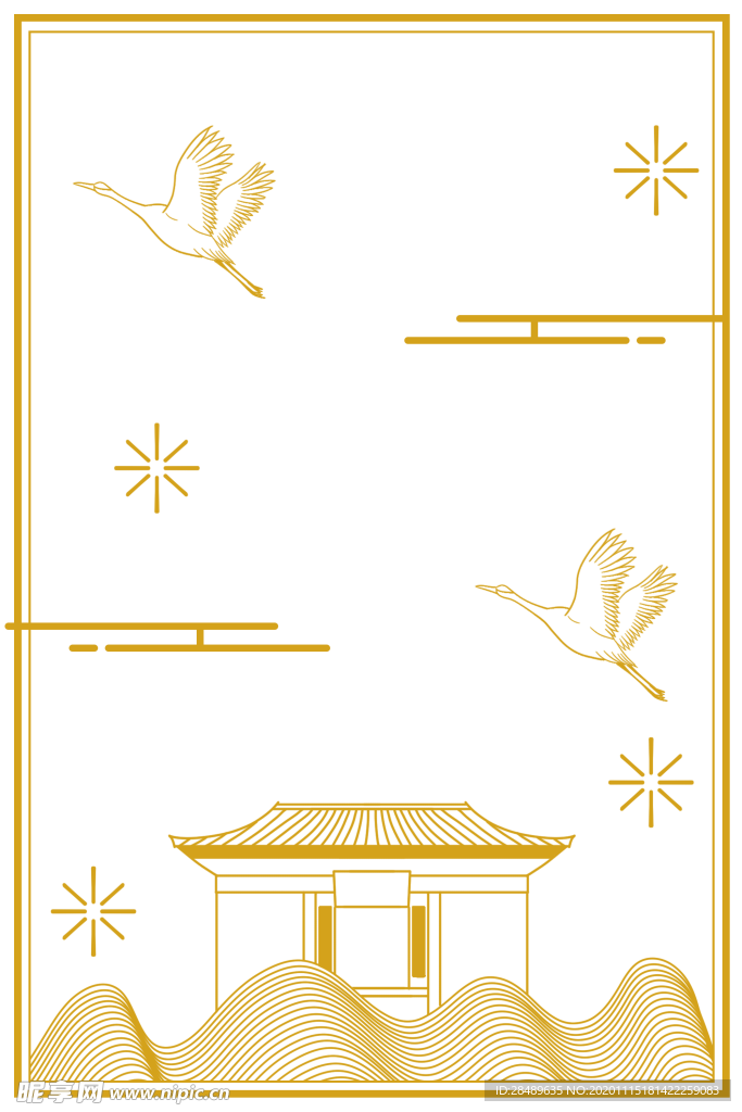 中国风边框