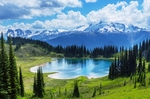 湖光山色