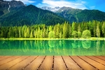 湖光山色