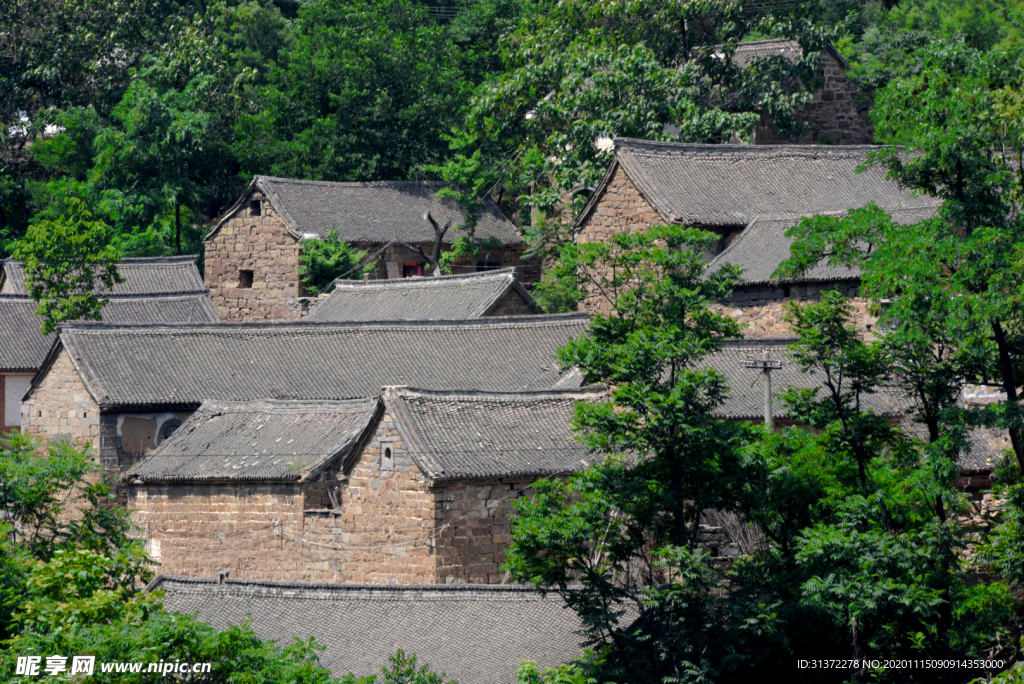 乡村田野风景图片